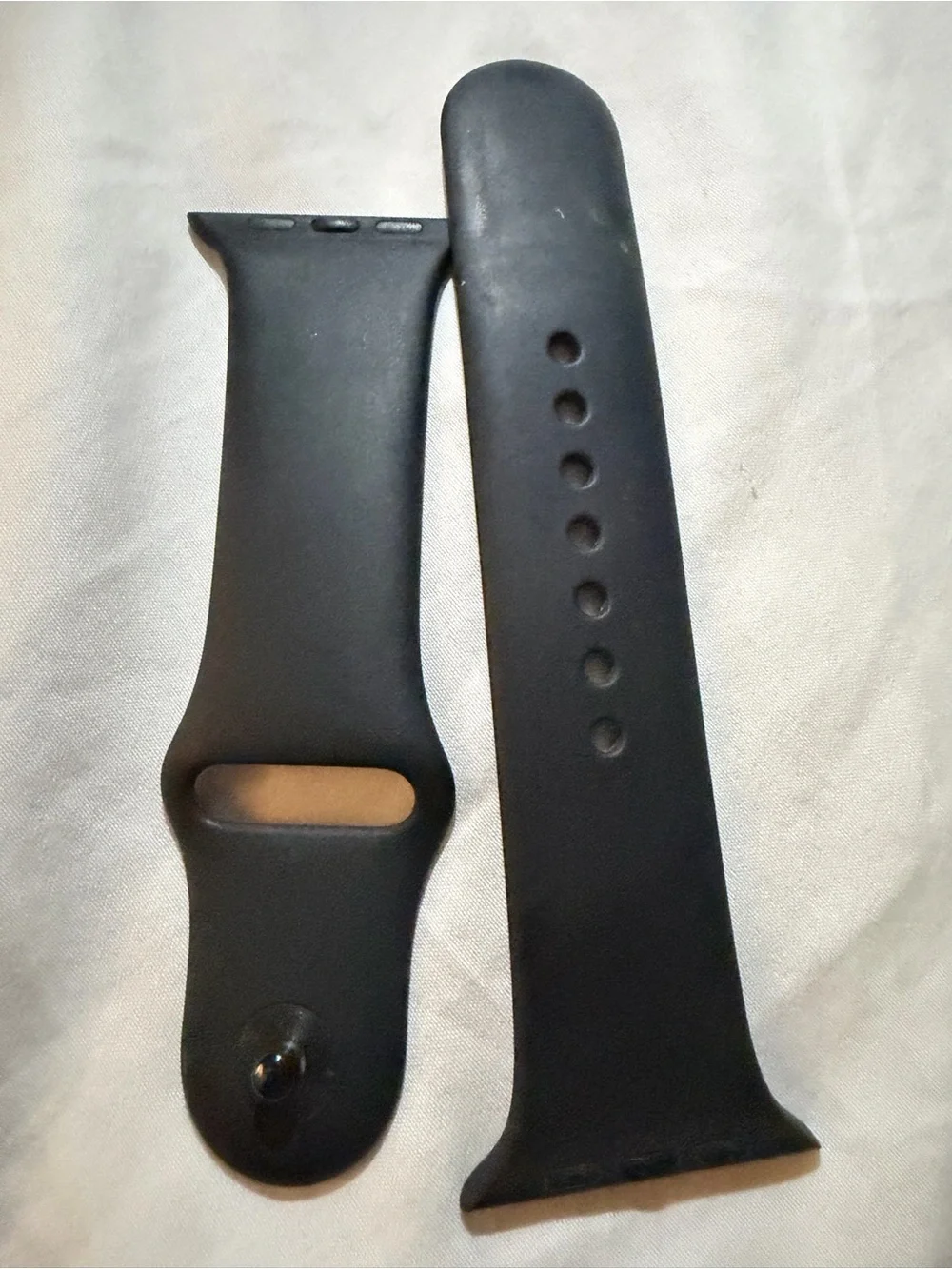 42mm Black Apple Sport Band - S/M